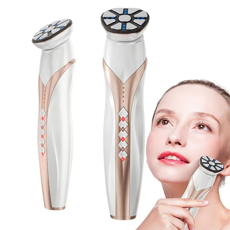 RF EMS LED Light Therapy Beauty Device